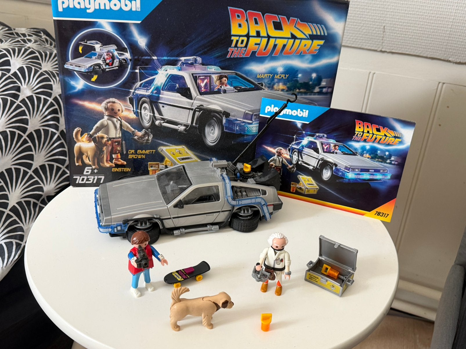 Back to the future Playmobil, Ophalen, Zo goed als nieuw