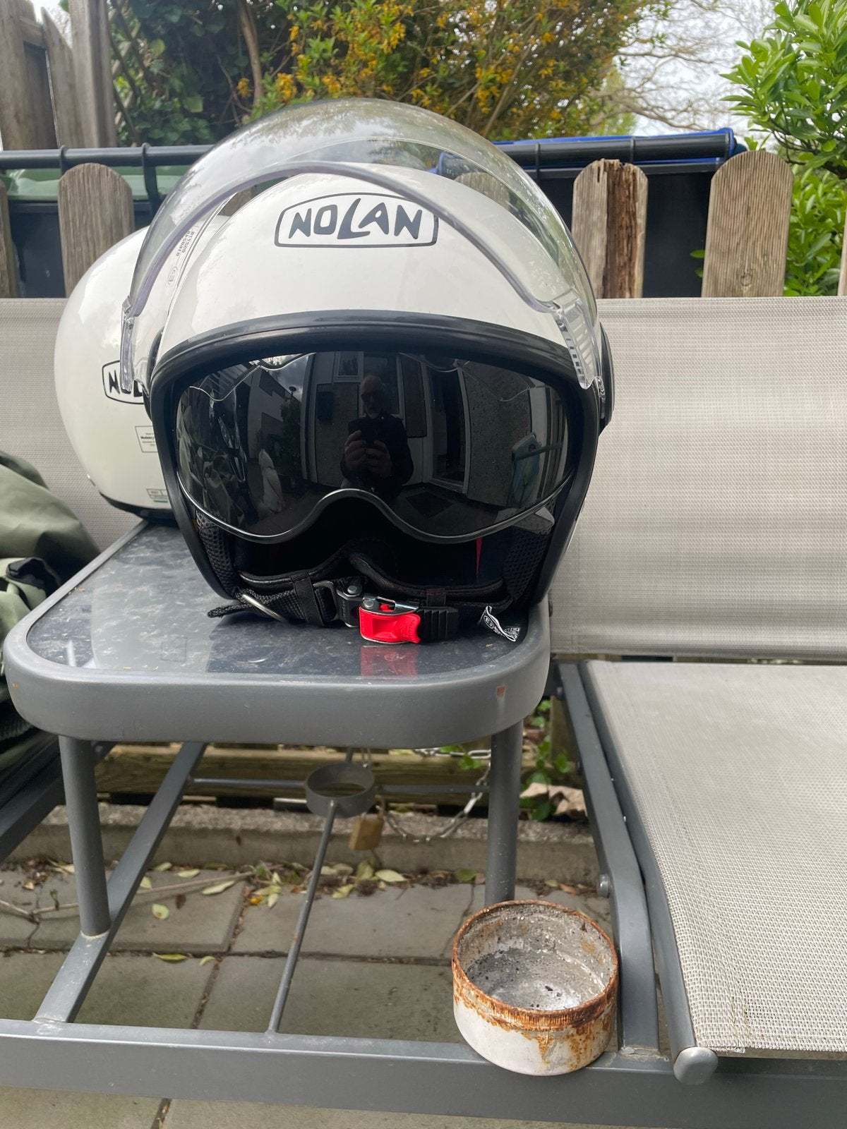 Nolan N21 Jethelm - Wit - Maat S en Maat L, Heren, Nolan, Jethelm, Ophalen of Verzenden