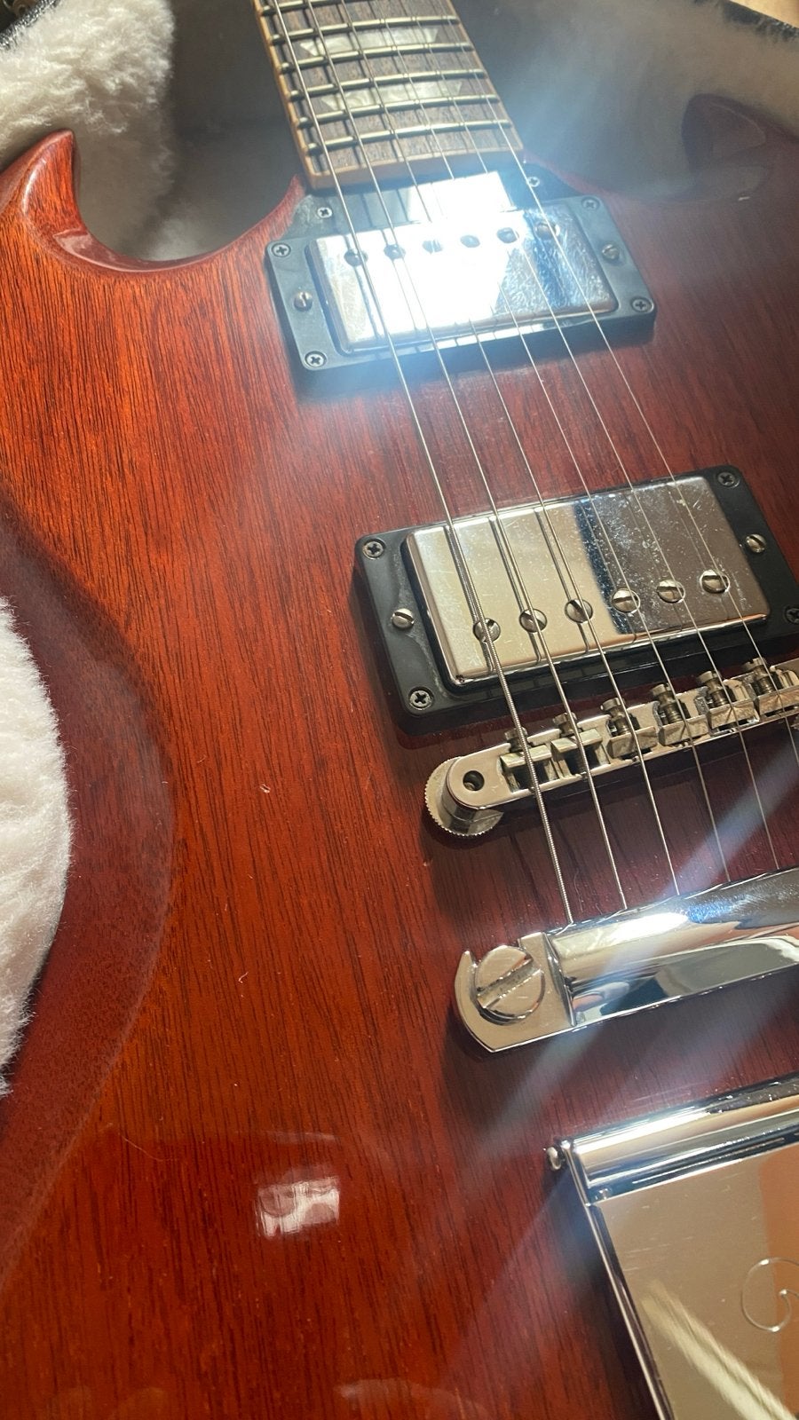 Gibson SG Derek Trucks met handtekening!, Muziek en Instrumenten, Snaarinstrumenten | Gitaren | Elektrisch, Ophalen of Verzenden
