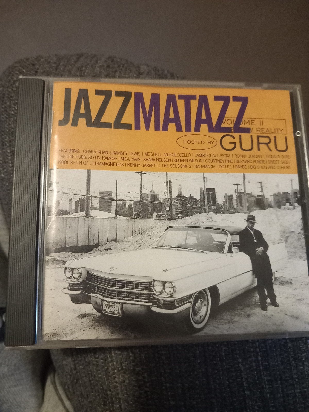Guru's Jazzmatazz Vol. 1 & 2 CD's - Jazz/Hip-Hop, Gebruikt, Ophalen of Verzenden, Jazz, Inclusief doosje