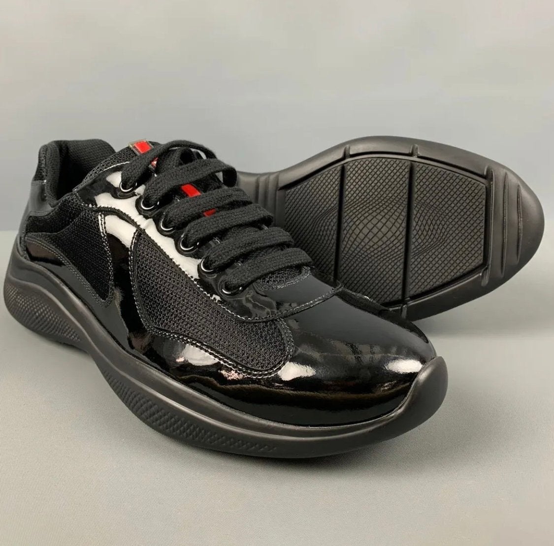 Prada Cups Black on Black Sneakers (Limited Edition), Ophalen of Verzenden, Nieuw, Zwart, Sneakers of Gympen