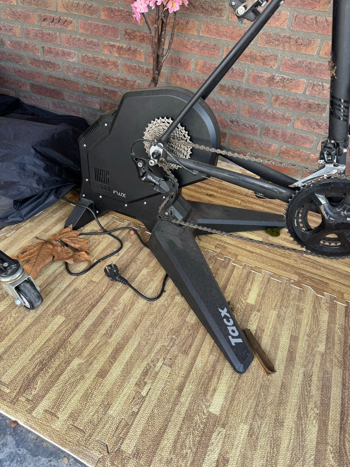 Tacx Flux Smart fietstrainer, Ophalen, Gebruikt