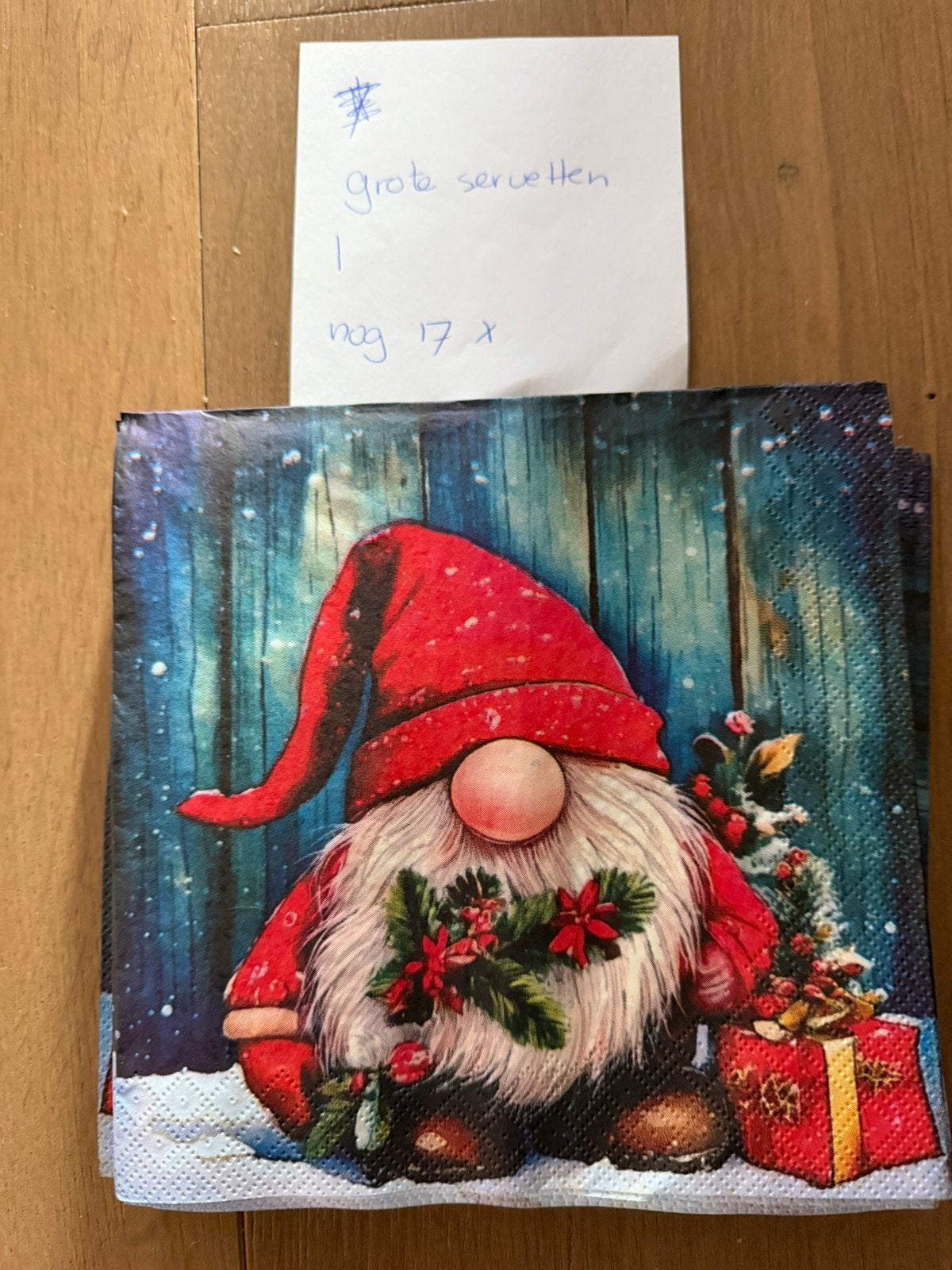 Sercetten kerst (groot) 0,25 €, Ophalen of Verzenden, Nieuw, Kerst