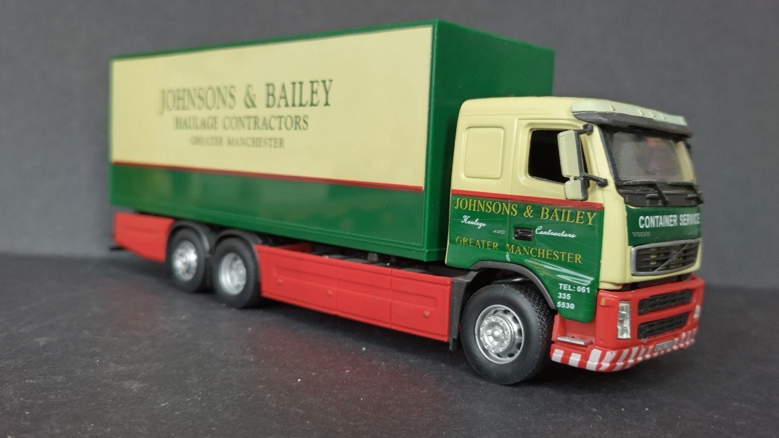Volvo FH 12 Johnson & Baileys 1:50 Cararama Pol, Overige merken, Verzenden, ., Cararama
