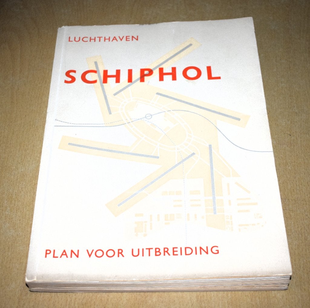 Schiphol Plan voor uitbreiding 1949, Verzamelen, Ophalen of Verzenden, Gebruikt, Boek of Tijdschrift