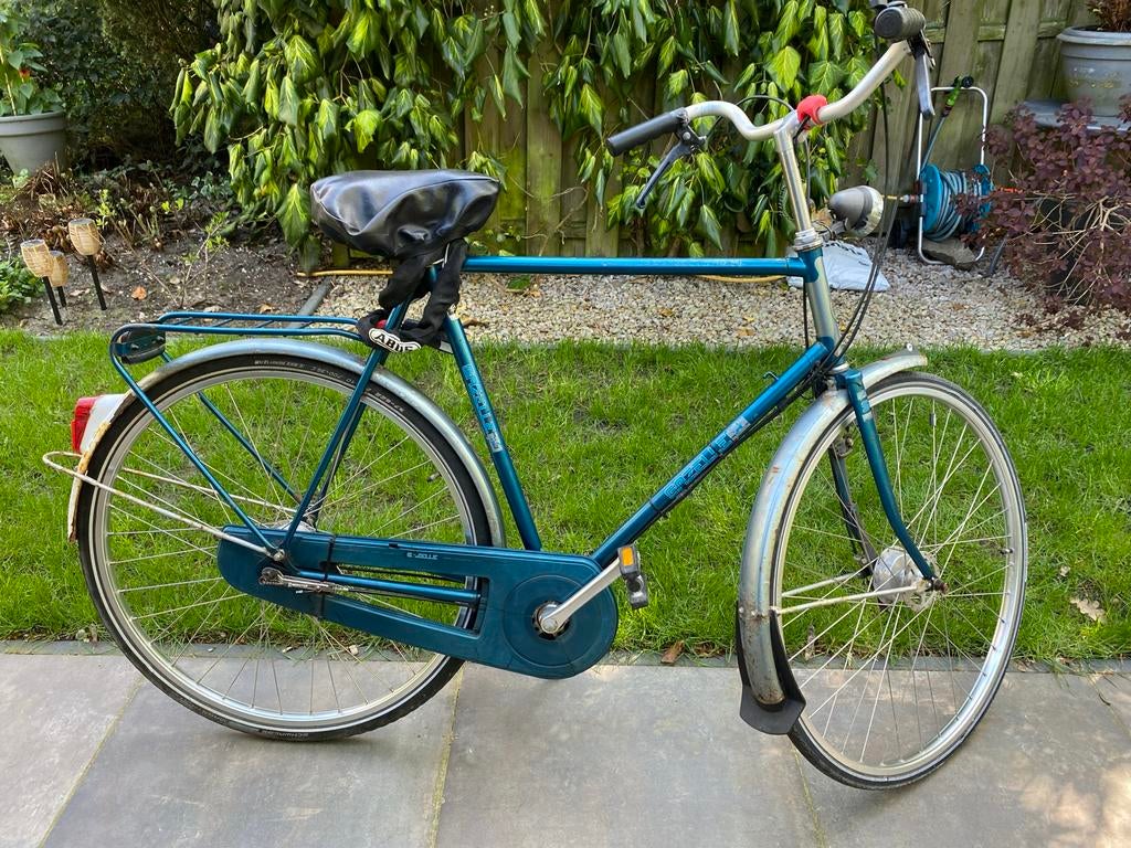 Gazelle 5V stadsfiets - groen, gebruikt, goede staat, Ophalen, Versnellingen, Gazelle, Trommelrem