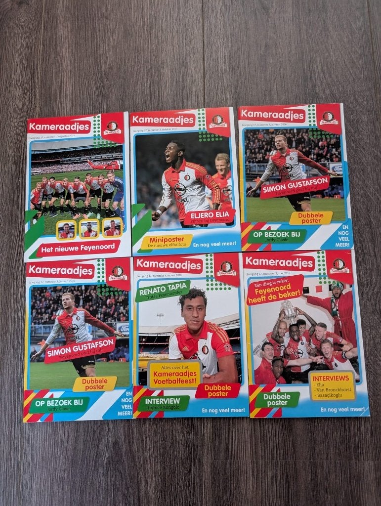 Feyenoord Kameraadjes magazine jaargang 17, Ophalen of Verzenden, Zo goed als nieuw, Feyenoord, Boek of Tijdschrift