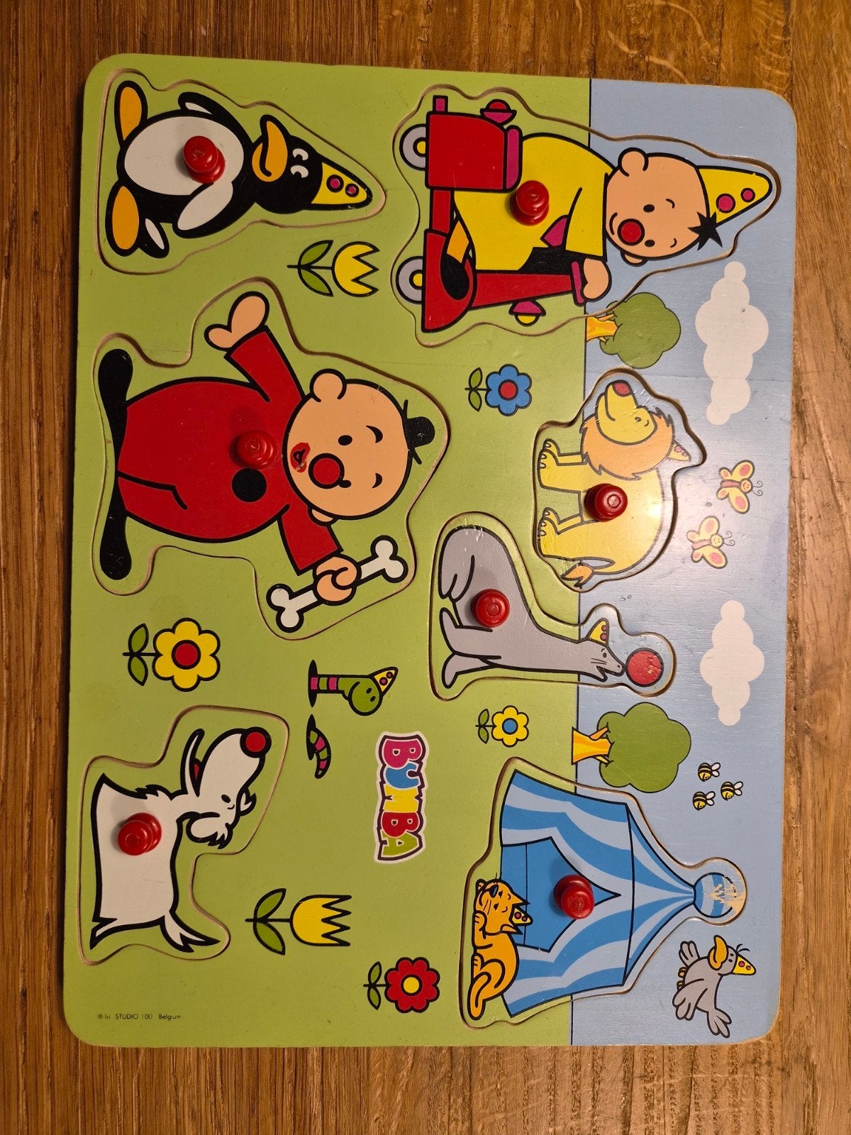Houten Insteekpuzzels voor Kinderen - Diverse Thema's, 2 tot 4 jaar, Gebruikt, Ophalen of Verzenden, Van hout