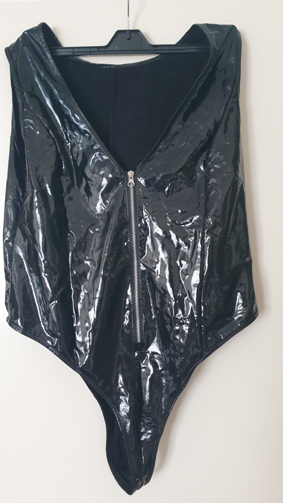 Lak body Maat M/ L, Ophalen of Verzenden, Zwart, Body of Korset