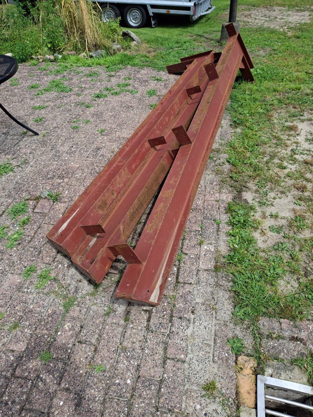 Staal en staalconstructie, Ophalen