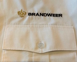 Brandweer kazerneblouse lange mouwen, mt 37-38, Ophalen of Verzenden, Zo goed als nieuw, Dames, FABLO Beroepskleding