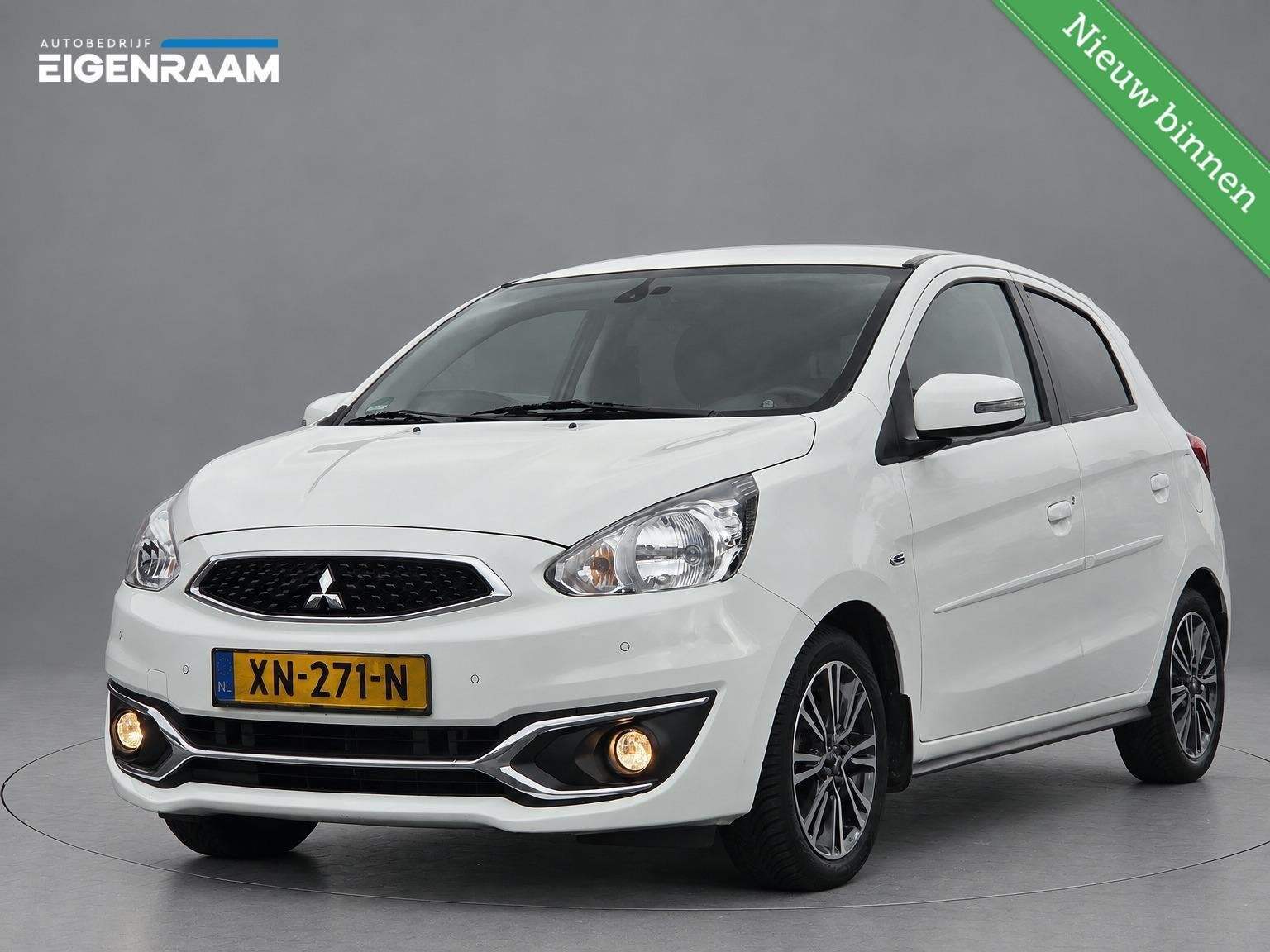 Mitsubishi Space Star 1.2 Instyle Automaat | Leder | Stoelve, Gebruikt, Wit, Bedrijf, 100 kg