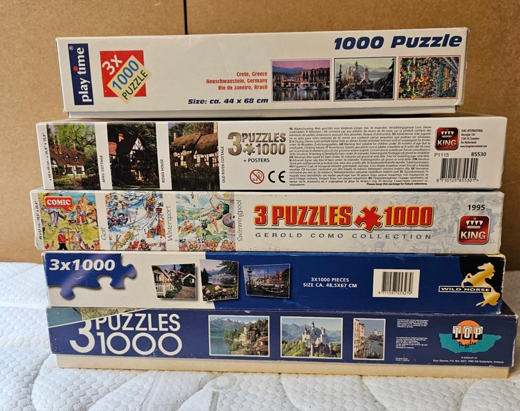Puzzel, Ophalen of Verzenden, 500 t/m 1500 stukjes