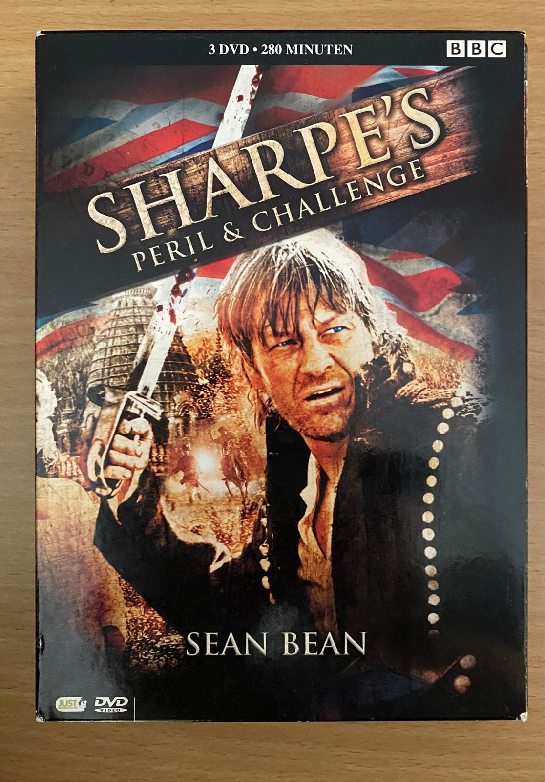 Sharpe's dvds: Peril & Challenge DVD - Sean Bean (3 DVD's), Nederlands, Ophalen of Verzenden, Oorlog, Vanaf 12 jaar