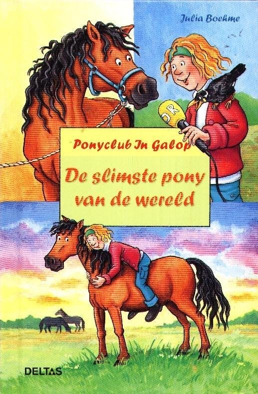 Ponyclub in galop - De slimste pony van de wereld - J Boehme, Fictie algemeen, Julia Boehme, Verzenden, Zo goed als nieuw