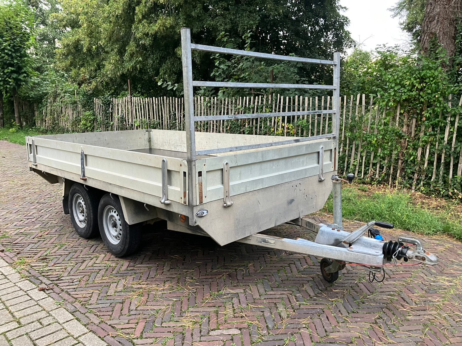 2000 kg anssems aanhanger aanhangwagen 330x180 trailer, Ophalen, Gebruikt