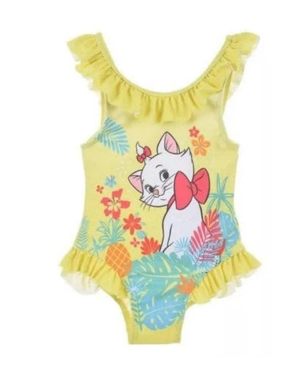 Marie Cat Zwempak / Badpak - Geel - Disney Baby, Meisje, Badpak, Nieuw, Disney Baby