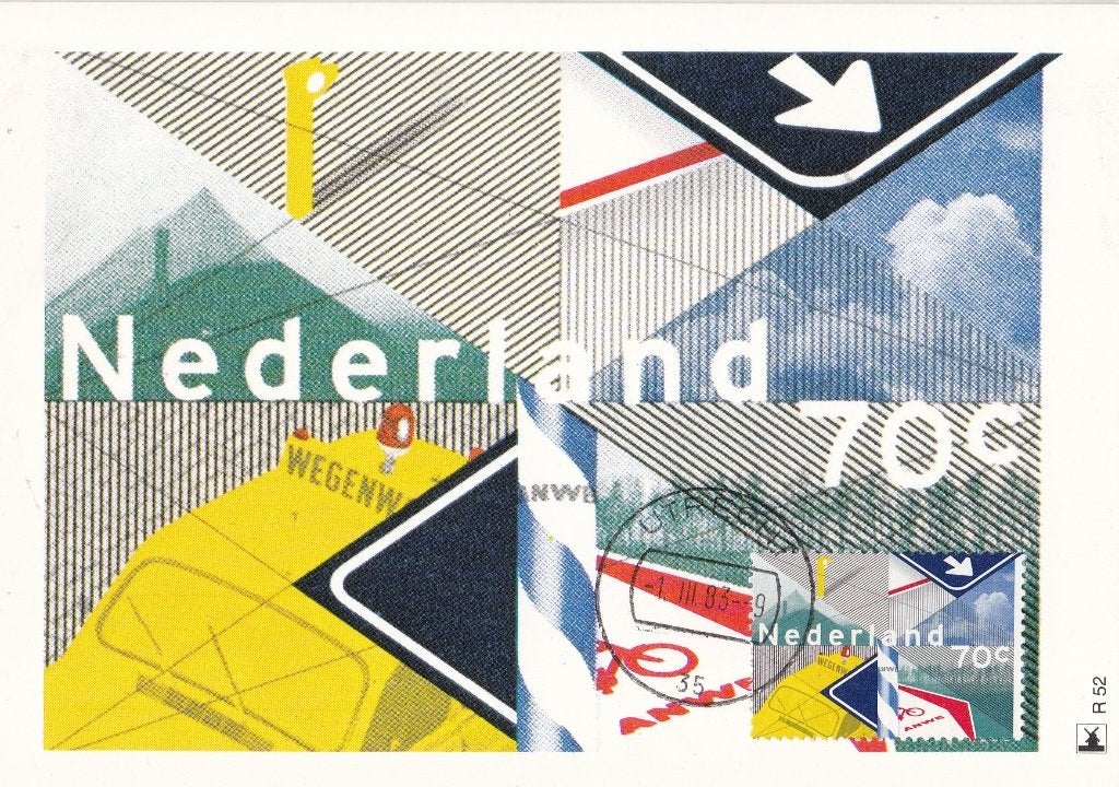 Maximumkaarten – 100 jaar ANWB – NVPH1280, Verzenden, Overige typen