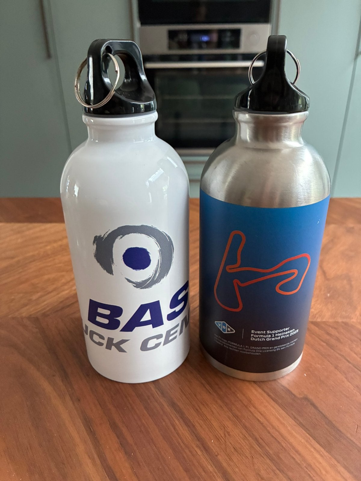 2x bidon drinkfles stainless steel, Ophalen of Verzenden, Gebruikt