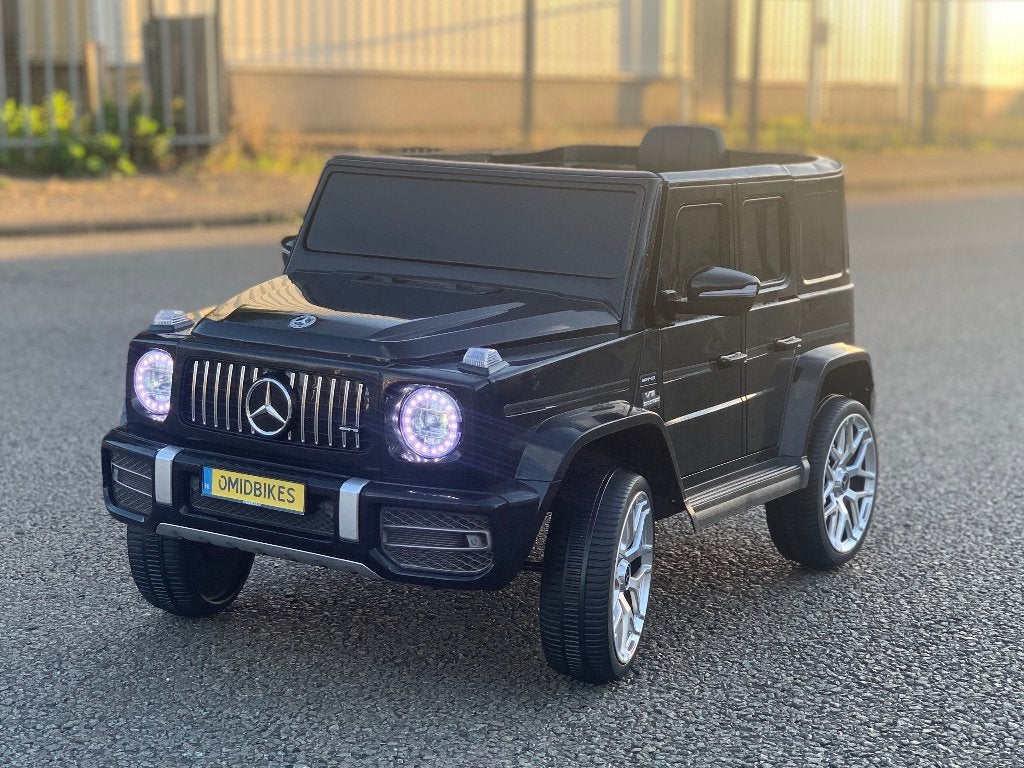 Mercedes G63 AMG 12v Metallic zilver Bluetooth / Afst. NIEUW, Ophalen of Verzenden, Nieuw, Overige typen