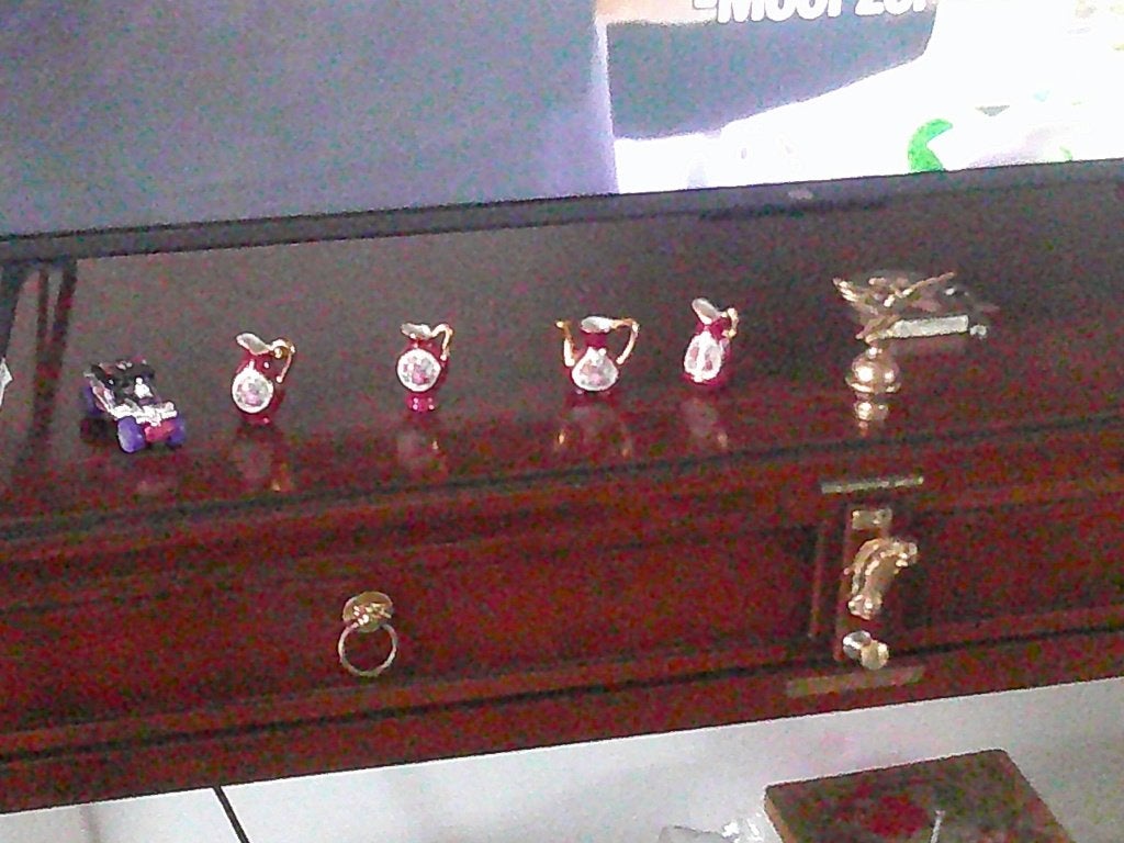 antieke tafel met beslag, Antiek en Kunst, Ophalen