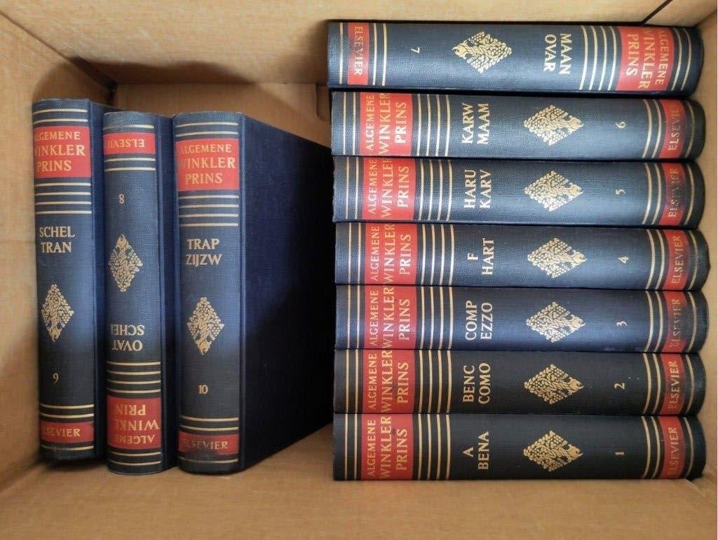 algemene Winkler Prins encyclopedie - complete serie, Boeken, Complete serie, Algemeen, Winkler Prins, Ophalen