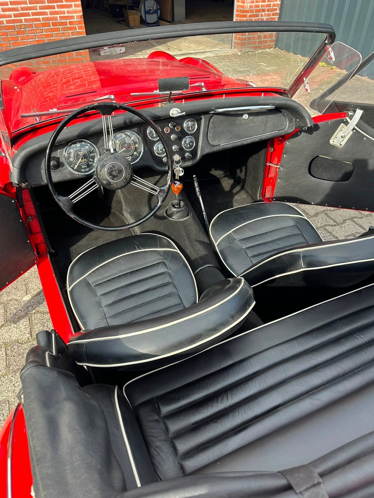 Triumph TR3 - 1959 - Rood - Oldtimer, foto 6