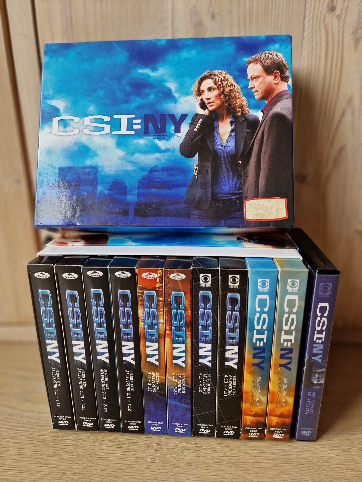 CSI: NY Seizoen 1-5 DVD Boxset - Complete Serie, Gebruikt, Boxset, Ophalen of Verzenden, Vanaf 12 jaar