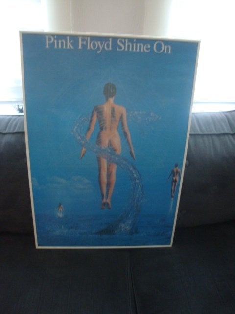 poster pink floyd, Ophalen, Gebruikt