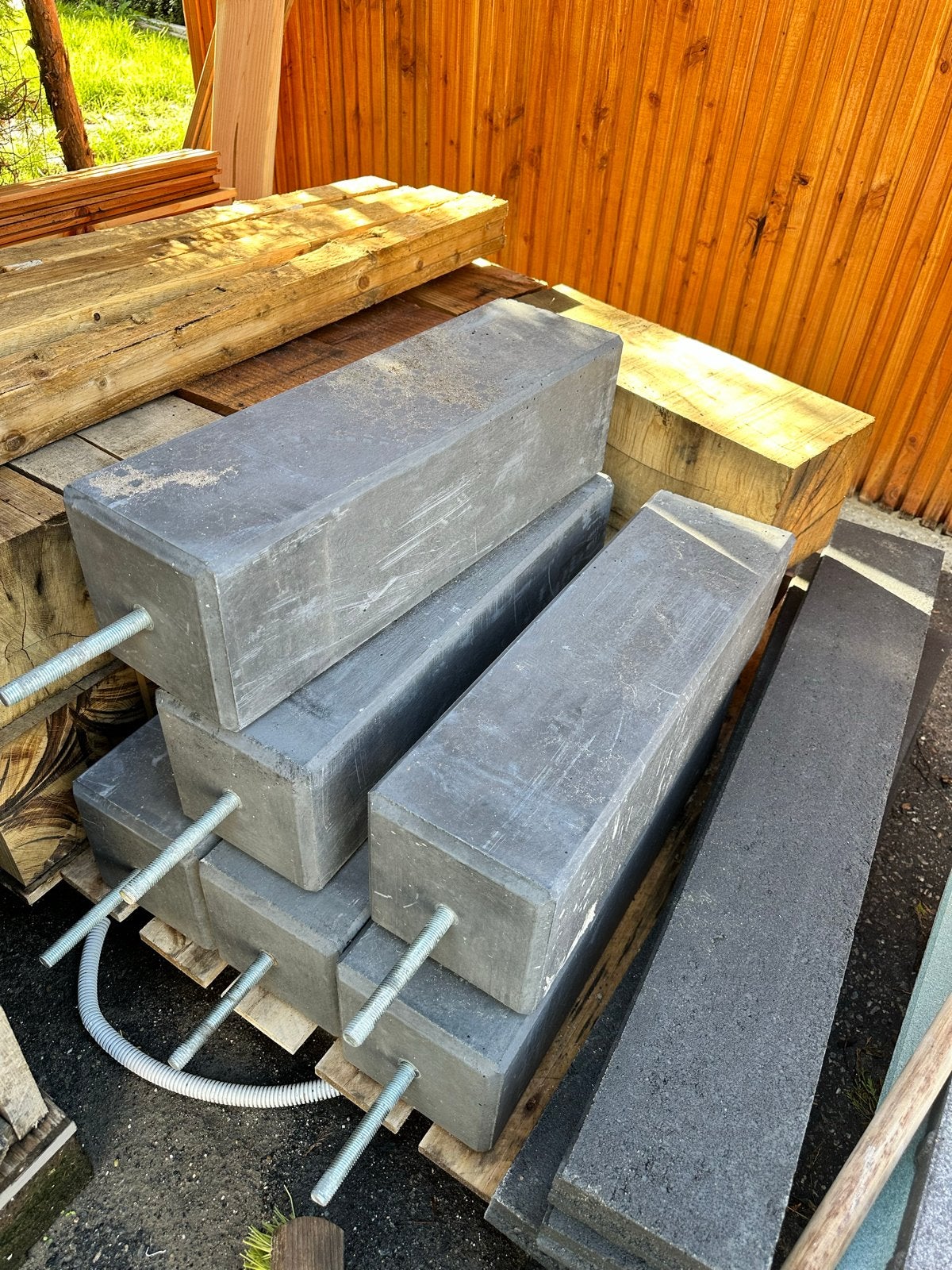 Nieuwe Betonpoer 15x15 - Ongebruikt, Ophalen of Verzenden, Nieuw