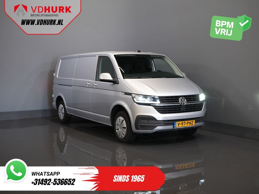Volkswagen Transporter 2.0 TDI 150 pk DSG Aut. L2 LED/ Adapt, Stof, Gebruikt, 4 cilinders, 150 pk