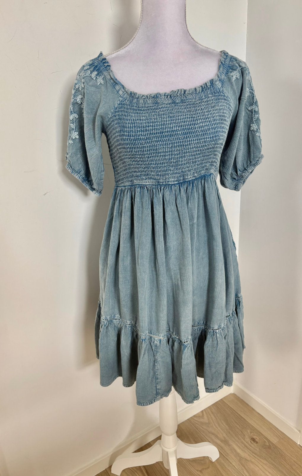 Gold & Silver zomerjurkje - maat M/38, Kleding | Dames, Jurken, Maat 38/40 (M), Blauw, Ophalen of Verzenden, Zo goed als nieuw
