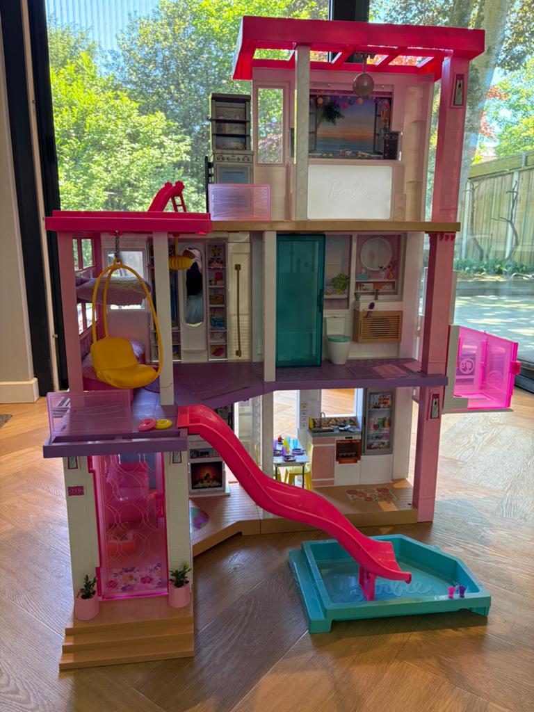 Barbie Droomhuis - Compleet, Kinderen en Baby's, Speelgoed | Poppenhuizen, Ophalen, Zo goed als nieuw, Poppenhuis
