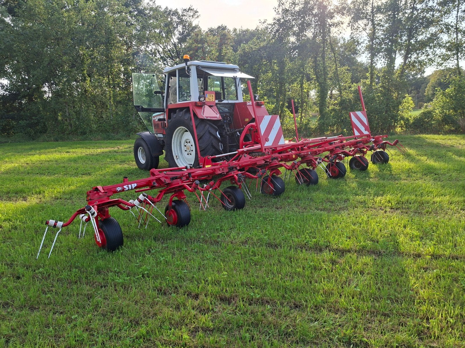 Sip 815z schudder claas 670 schudder claas maaier, Ophalen, Weidebouw