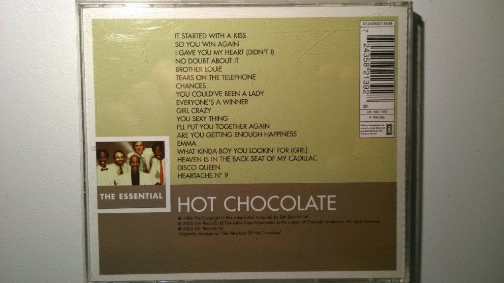 Hot Chocolate - The Essential, Ophalen of Verzenden, Zo goed als nieuw, Soul, Album