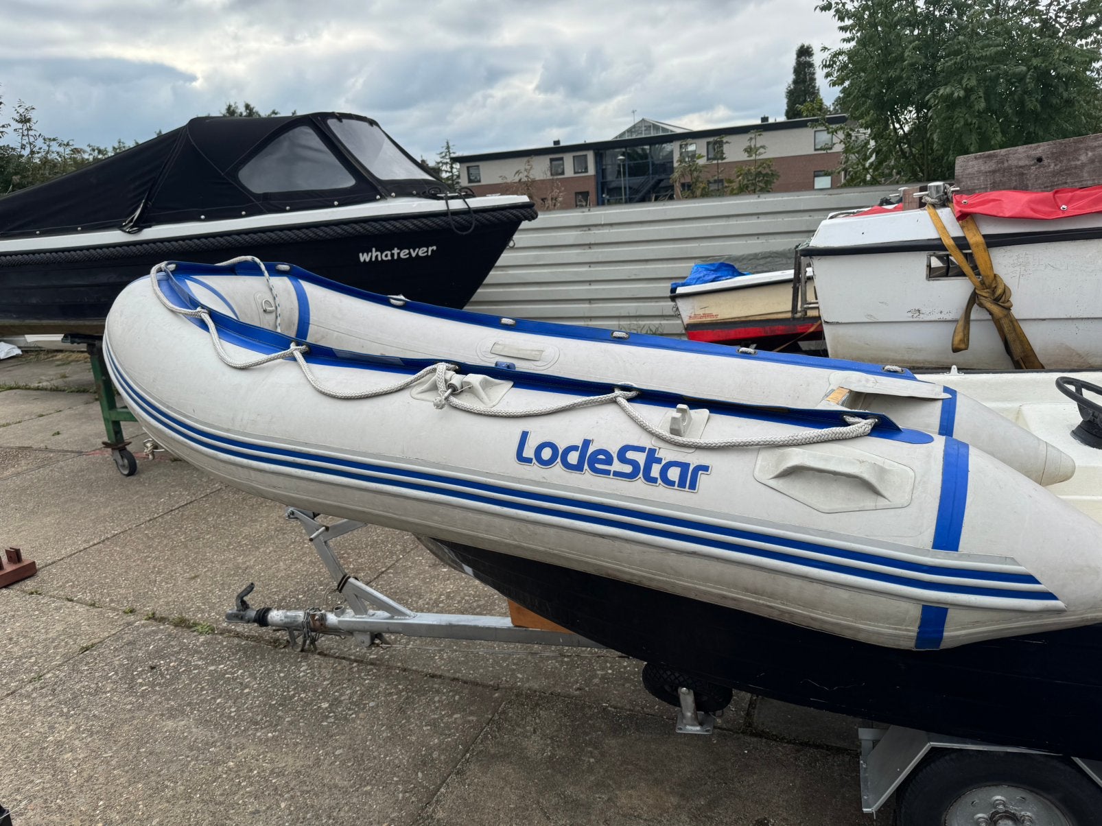Te koop Lodestar NS 290 Rubberboot, Ophalen, Airdeck, 1 m, Opbergtas