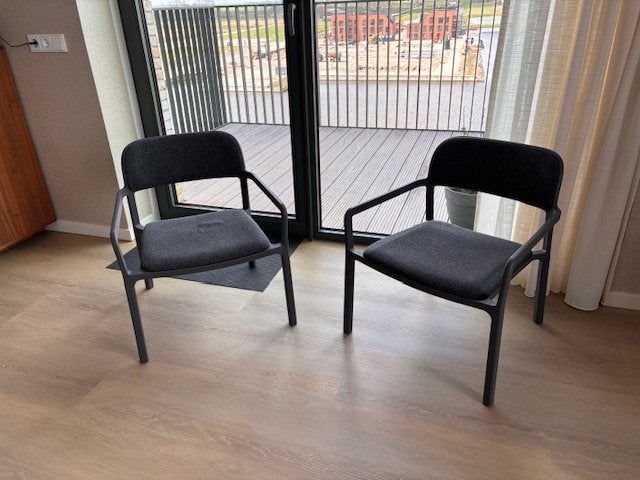 IKEA design fauteuil Ypperlig by Hay set van 2 stuks, Ophalen, Kunststof, Twee, Design