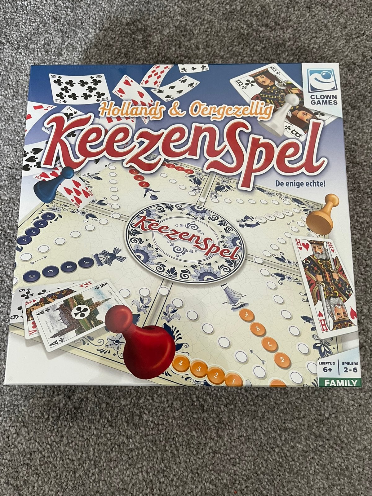 Keezenspel, Ophalen, Nieuw