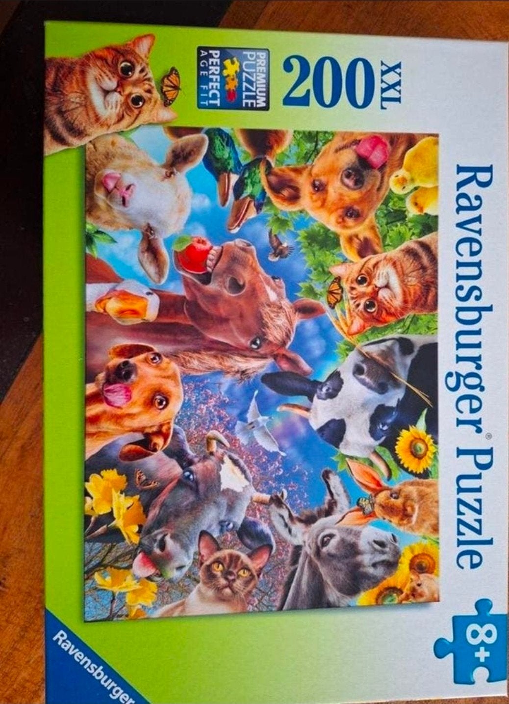 Ravensburger Dieren Puzzel 200 XXL stukjes 8+  als nieuw, Ophalen of Verzenden, Meer dan 50 stukjes, Zo goed als nieuw, 6 jaar of ouder