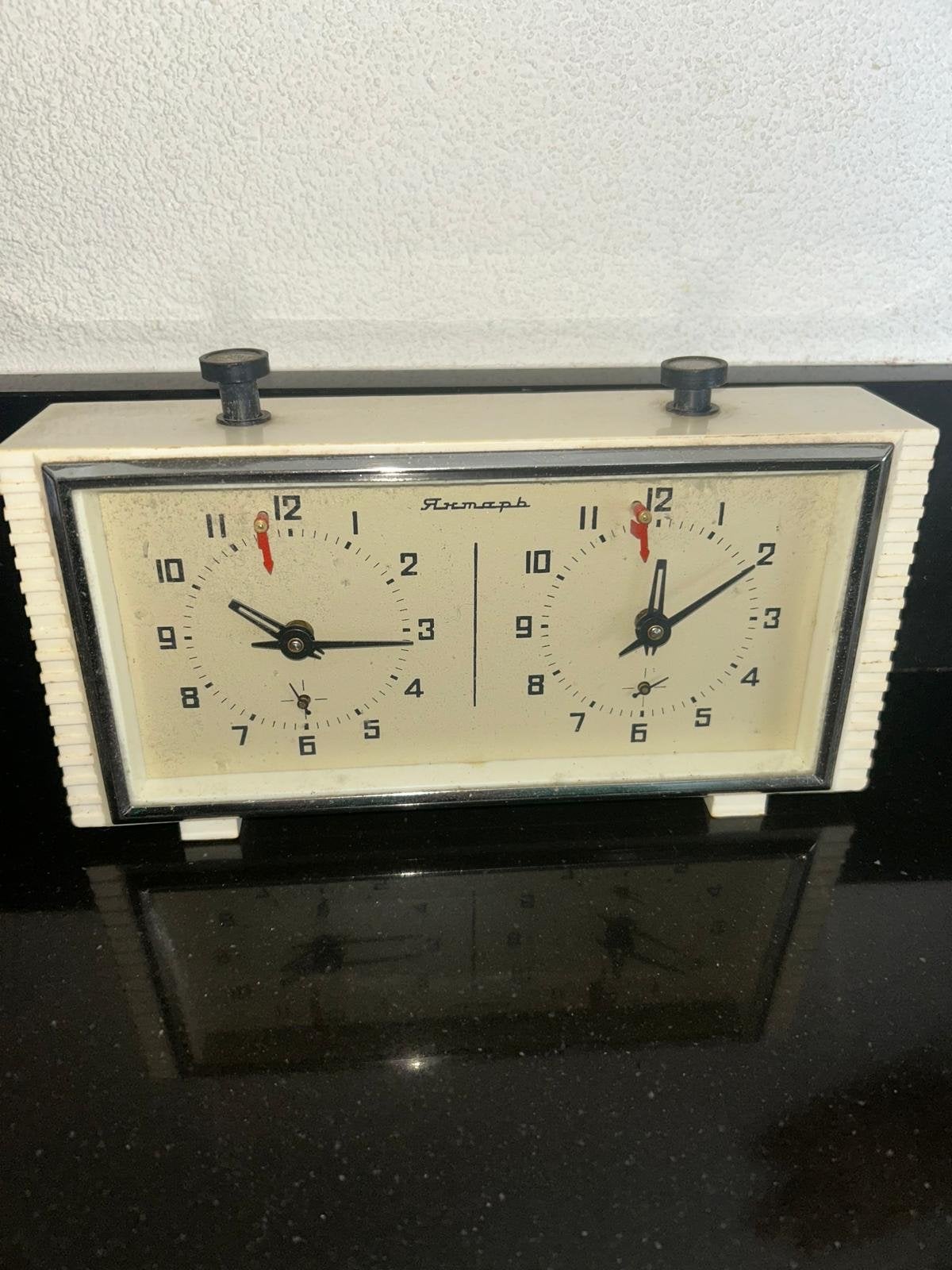 Vintage Schaakklok - Schaken Timer - Jantar, Ophalen of Verzenden