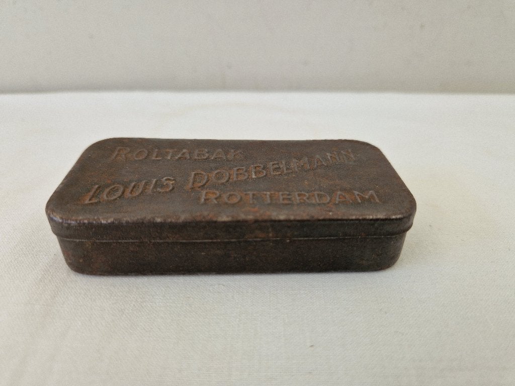 Roltabak blik Louis Dobbelmann Rotterdam., Ophalen of Verzenden, Gebruikt, Overige