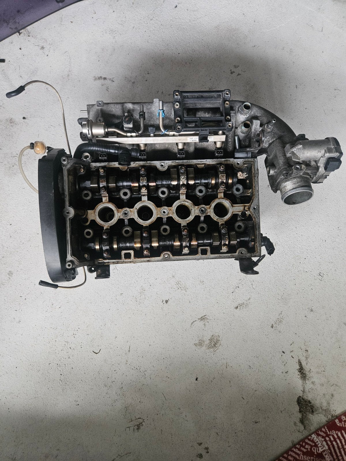 cilinderkop+inlaat Opel Corsa D  opc 1.6 t Motor Z16ler, Auto-onderdelen, Motor en Toebehoren, Ophalen of Verzenden, Opel