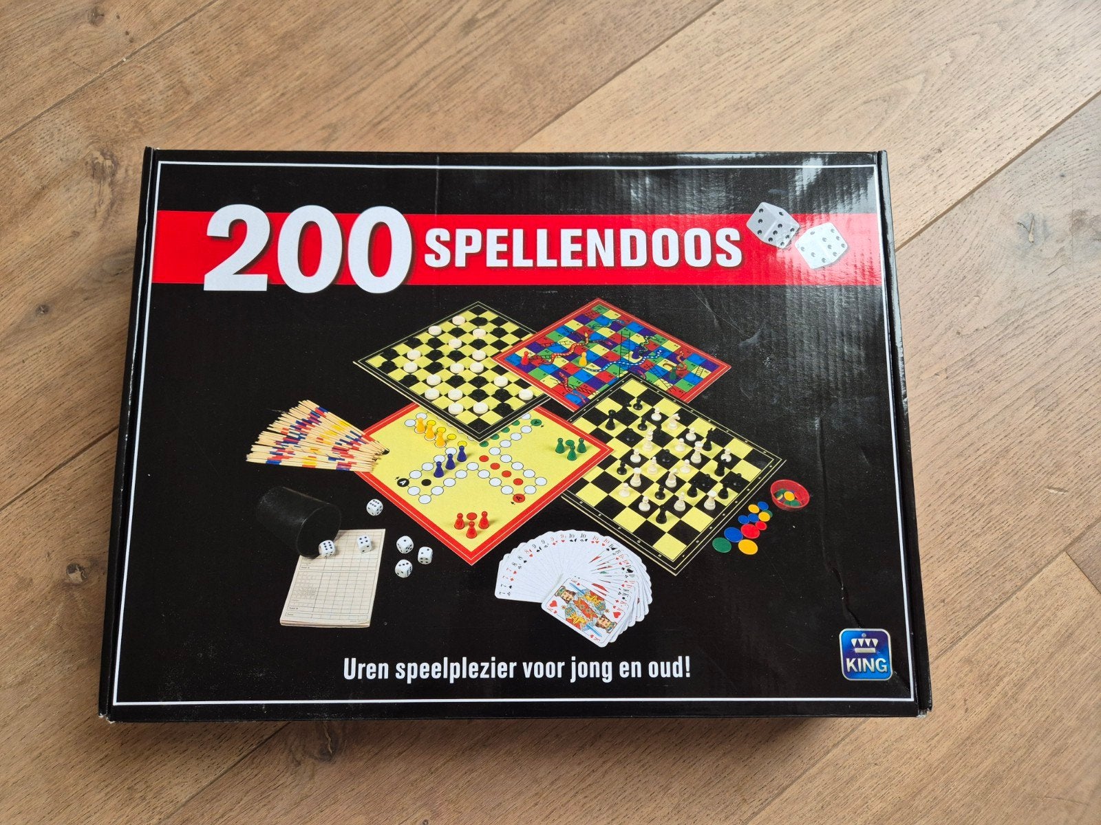 Spellendoos 200 in 1, Hobby en Vrije tijd, Ophalen of Verzenden, Zo goed als nieuw