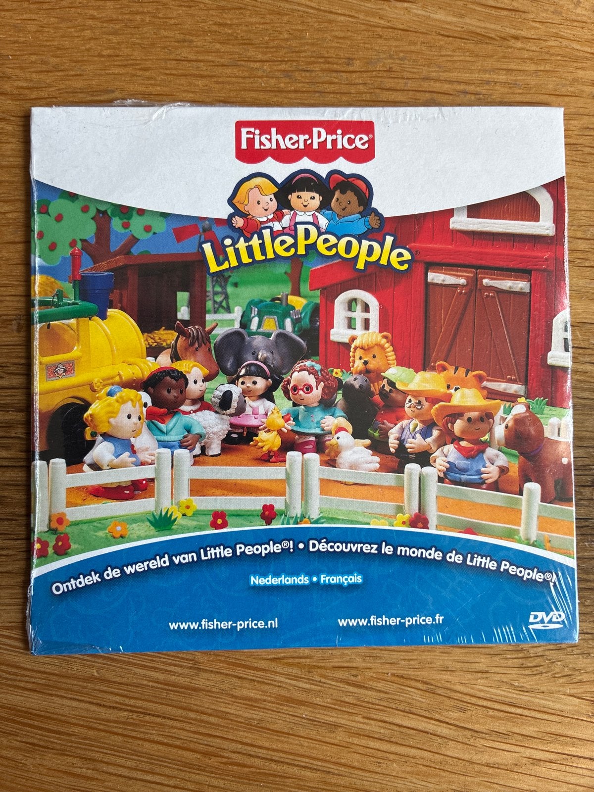Fisher-Price Little People DVD - Ontdek de wereld, Alle leeftijden, Nieuw in verpakking, Educatief, Film