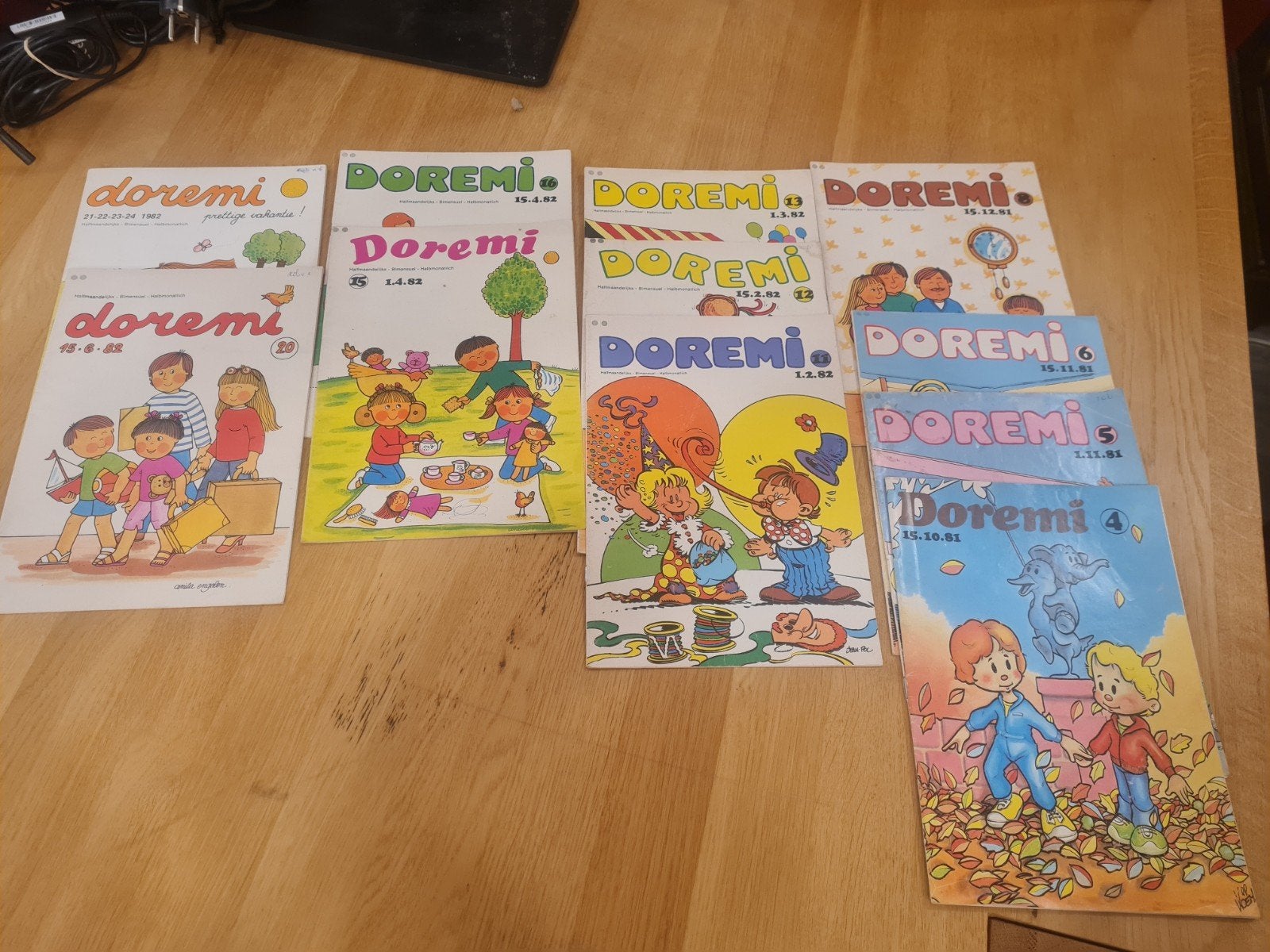 Doremi Tijdschriften Collectie - Jaren '81 en '82, Boeken, Verzenden, Gelezen