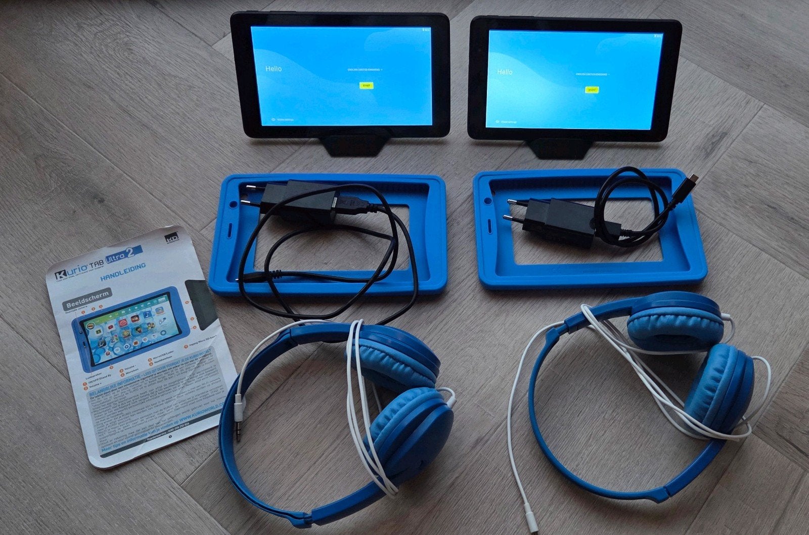 2x Kurio Tab Ultra 2 Tablet met Android Go Edition, Kurio, Gebruikt, Ophalen of Verzenden, Wi-Fi