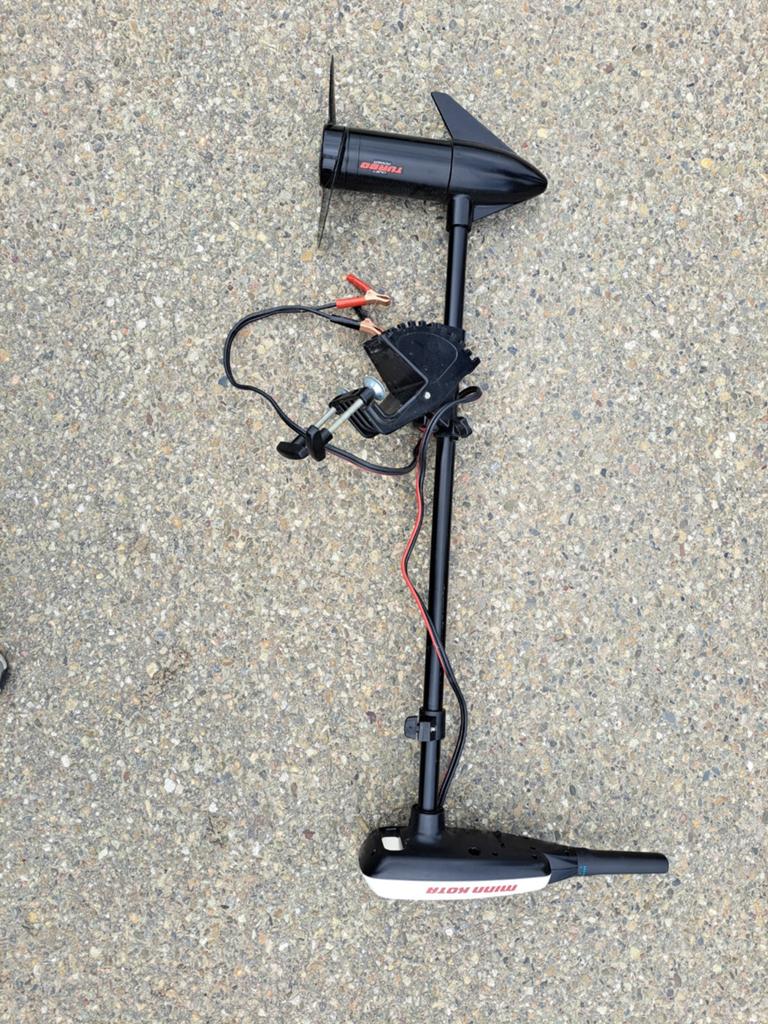 Minnkota 32 LBS electrische buitenboordmotor, Ophalen, Nieuw, Motor en Techniek, Zeilboot of Motorboot