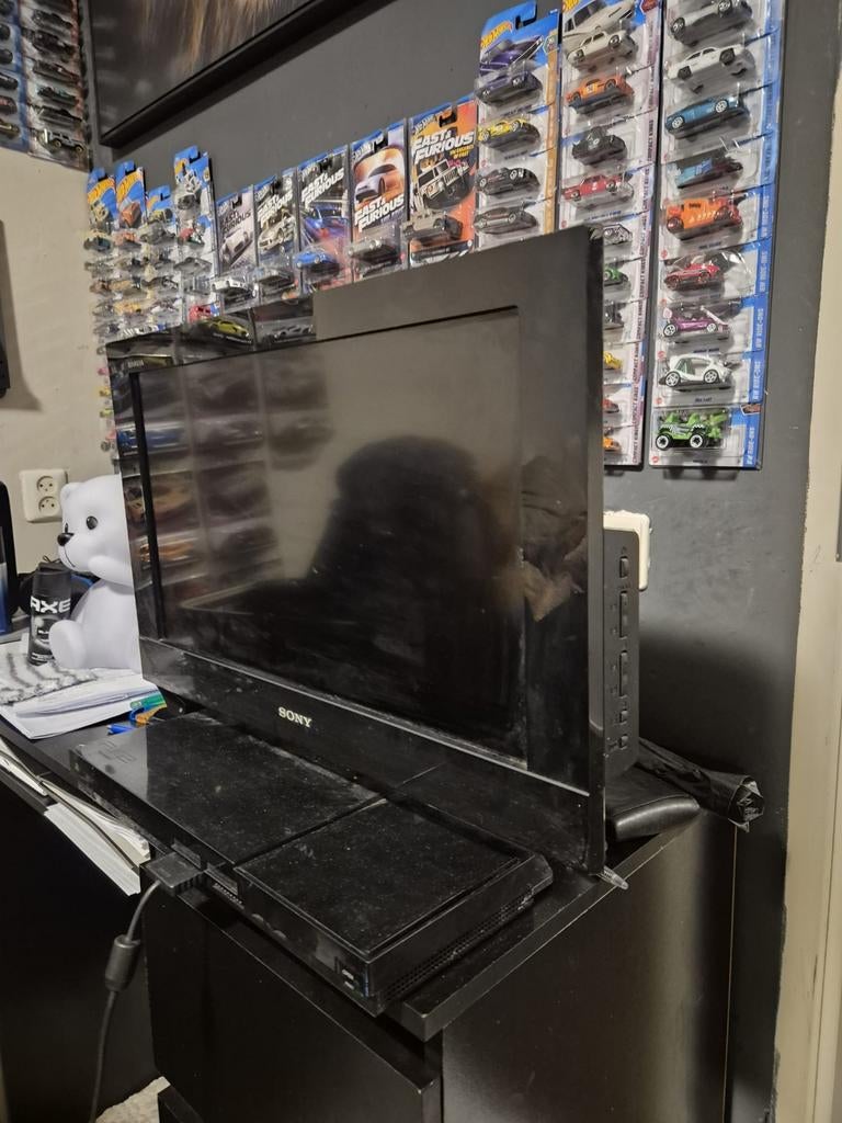 Sony Bravia PlayStation 2 tv combi, 2 spelers, Ophalen of Verzenden, Gebruikt, Vanaf 3 jaar