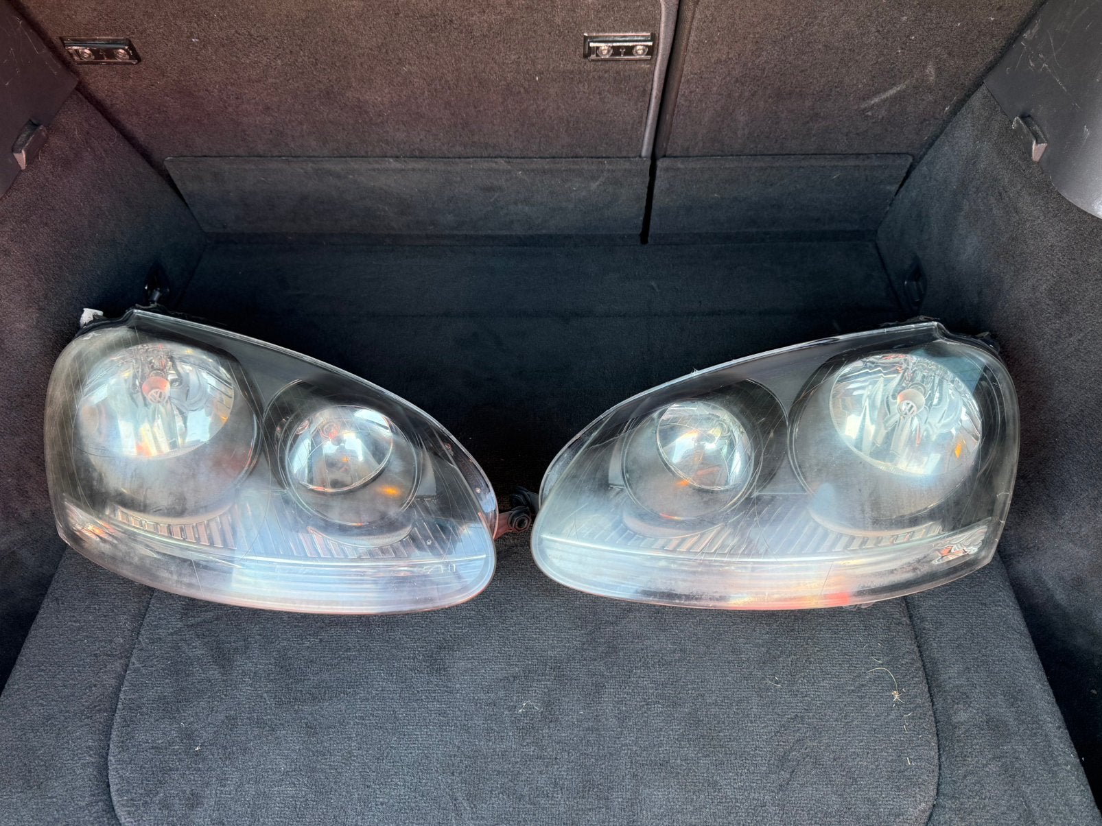 Koplamp incl units golf 5 orgineel vw, Ophalen, Gebruikt, Volkswagen