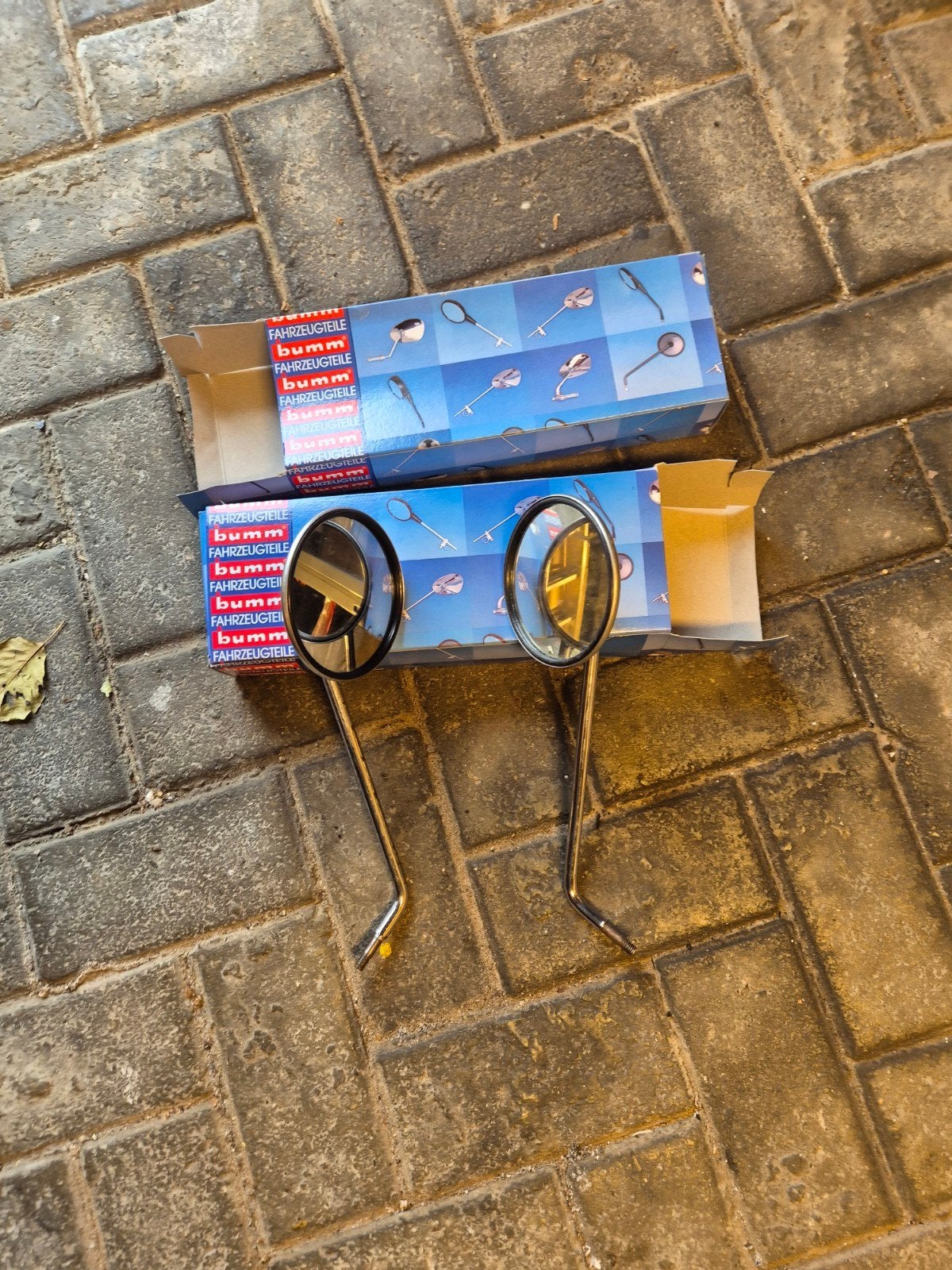 Bumm Zijspiegels voor kreidler, Ophalen of Verzenden, Gebruikt